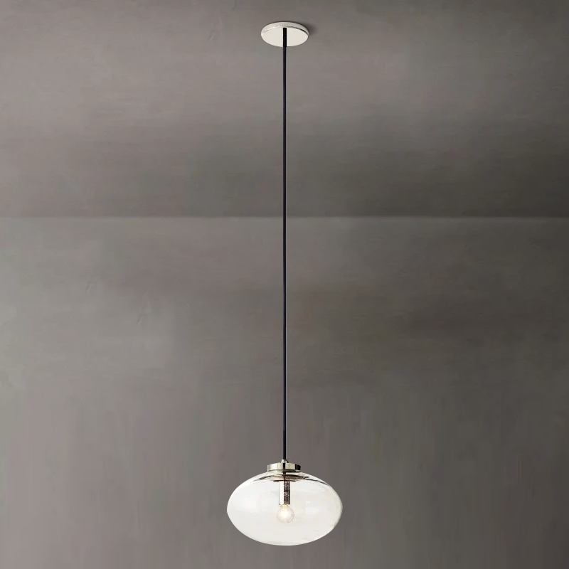 Crebat Clear Glass Pendant
