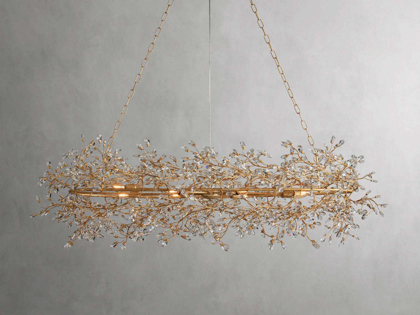 Biore Oval Chandelier