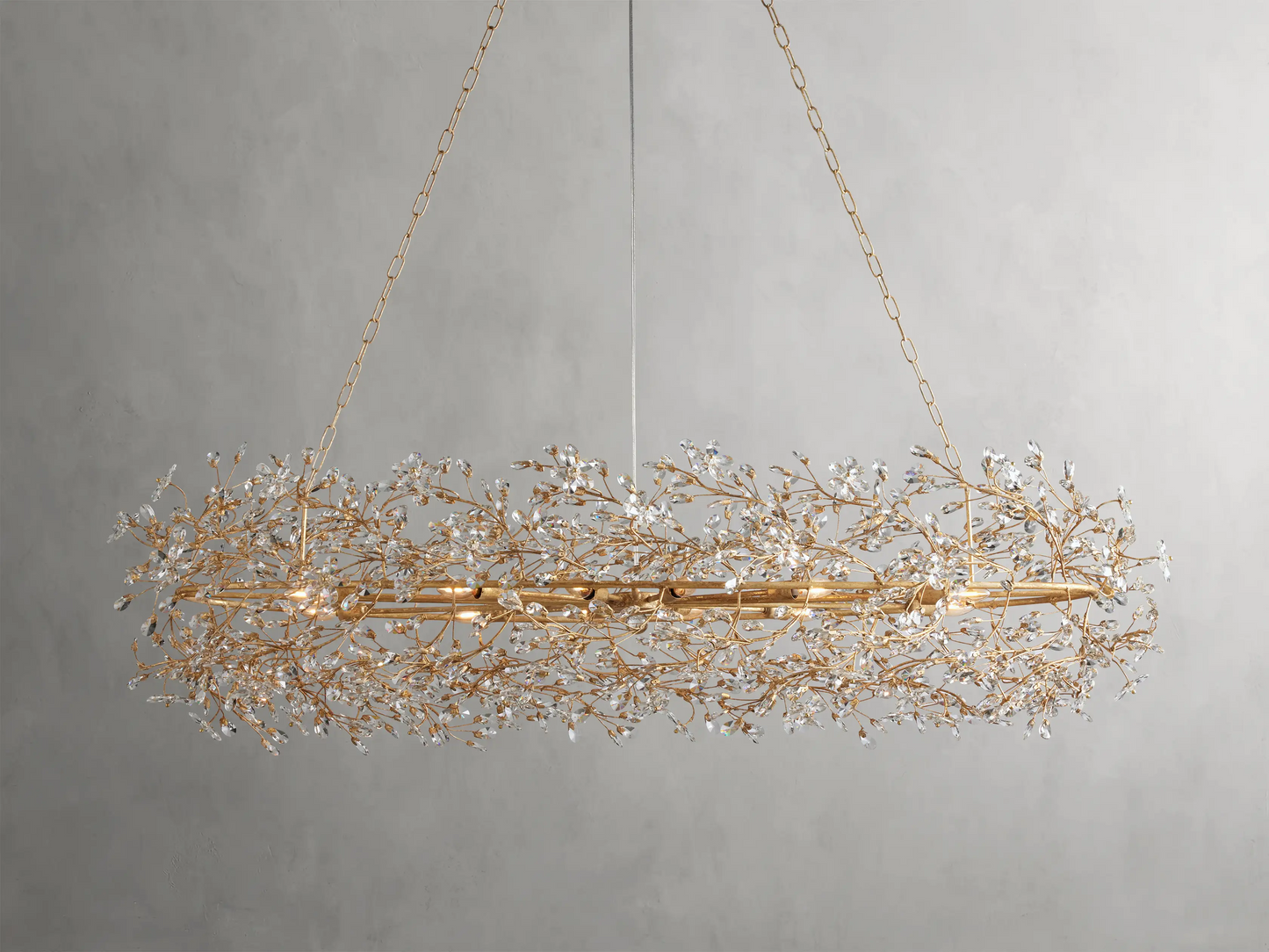 Biore Oval Chandelier