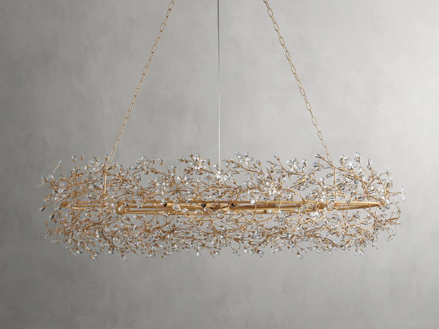 Biore Oval Chandelier