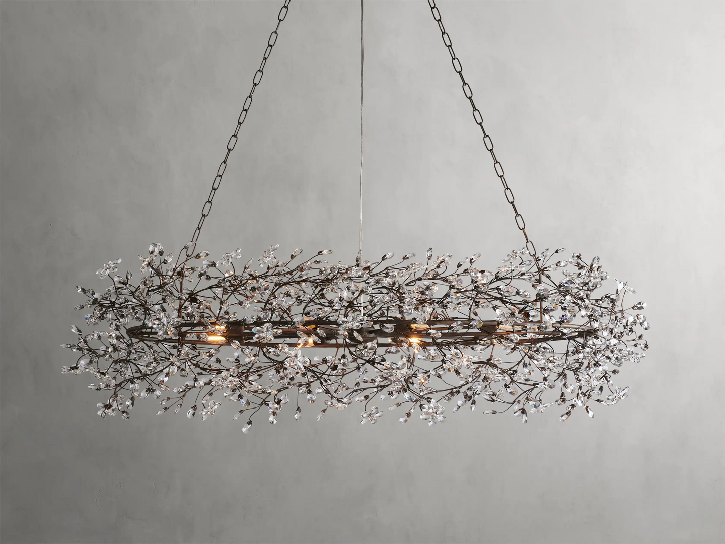 Biore Oval Chandelier