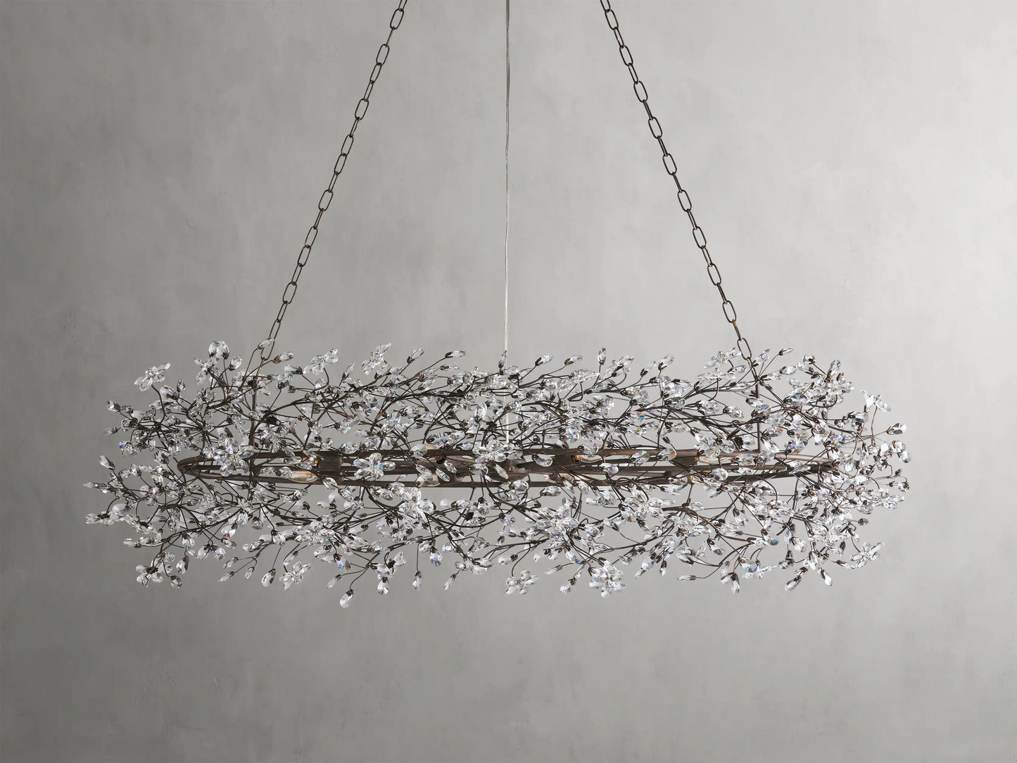 Biore Oval Chandelier