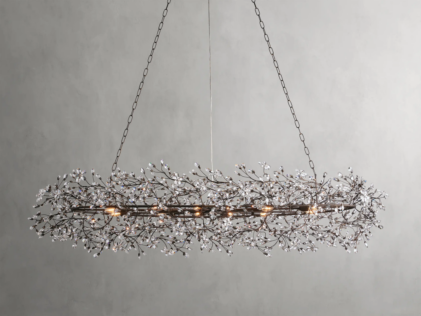 Biore Oval Chandelier