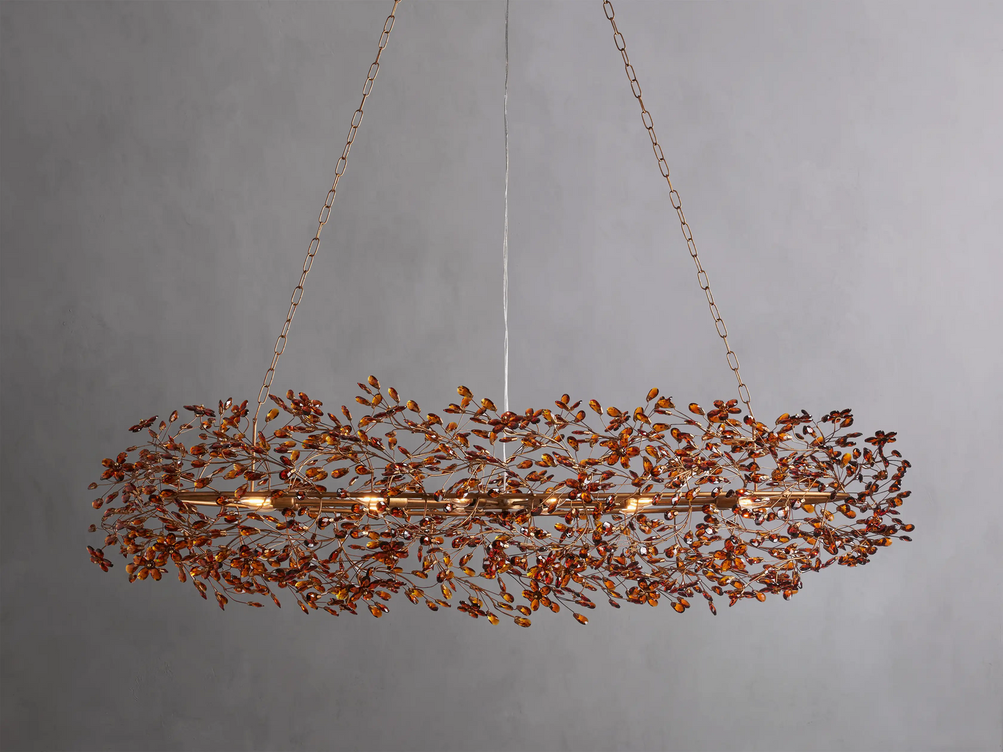 Biore Oval Chandelier