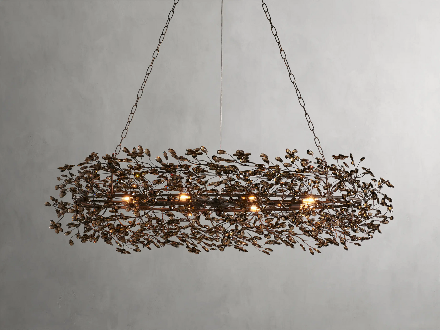 Biore Oval Chandelier