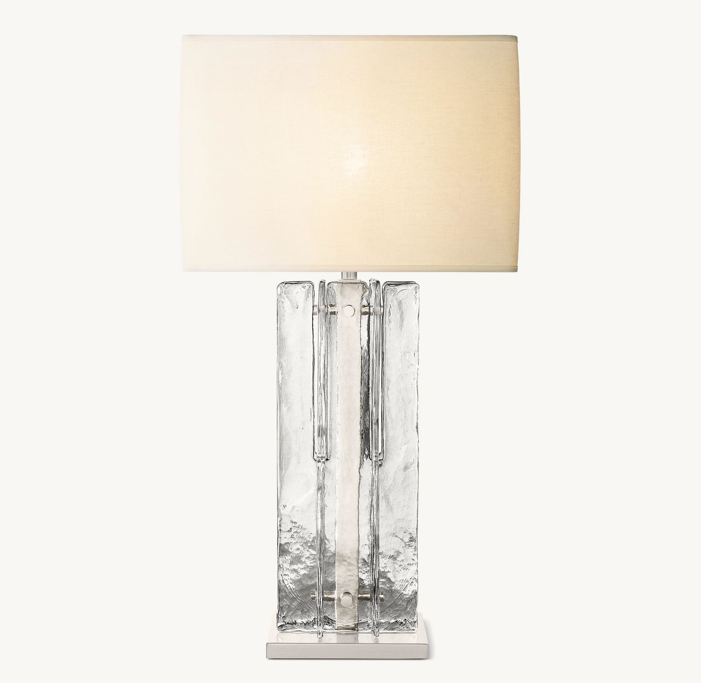 Cattica Clear Glass Table Lamp