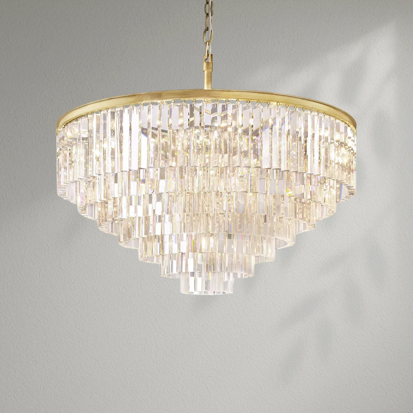 1920s Odeom Round Chandelier - Lightings Menu