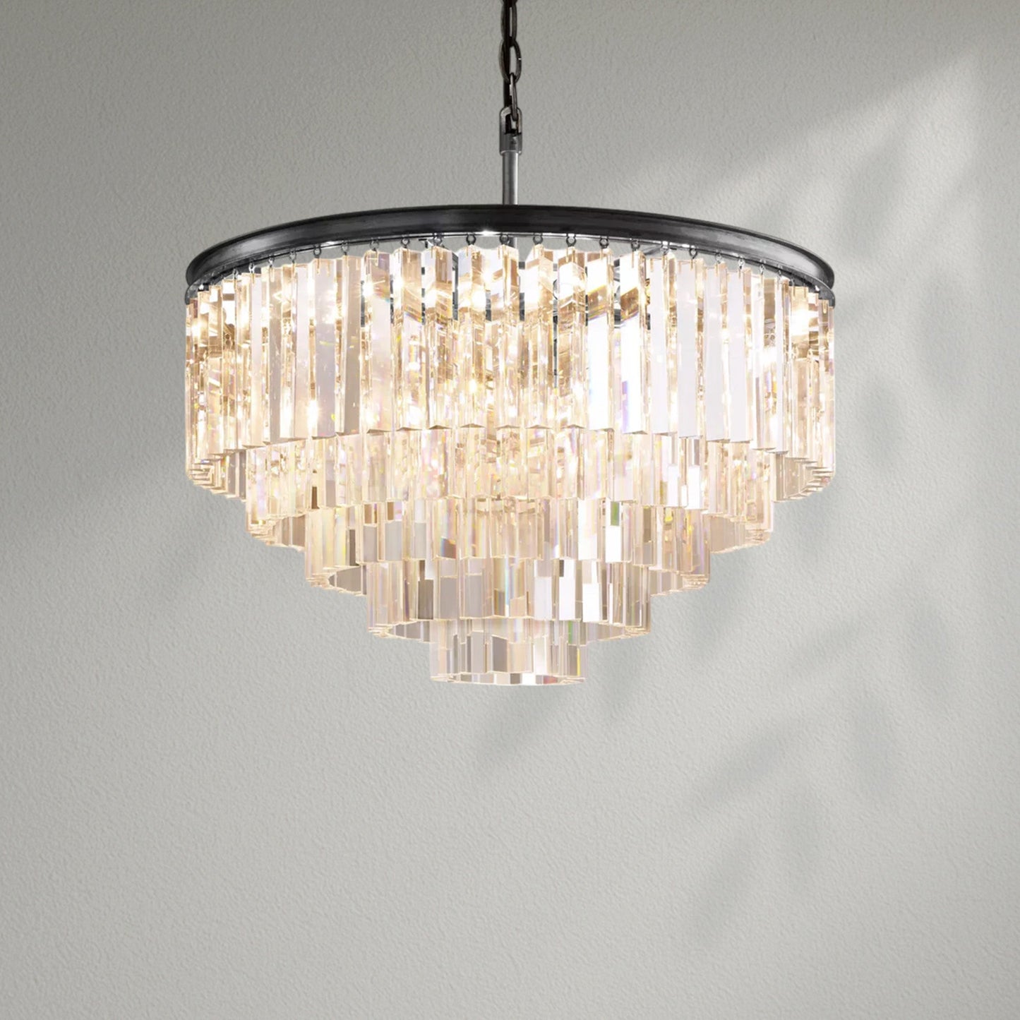 1920s Odeom Round Chandelier - Lightings Menu
