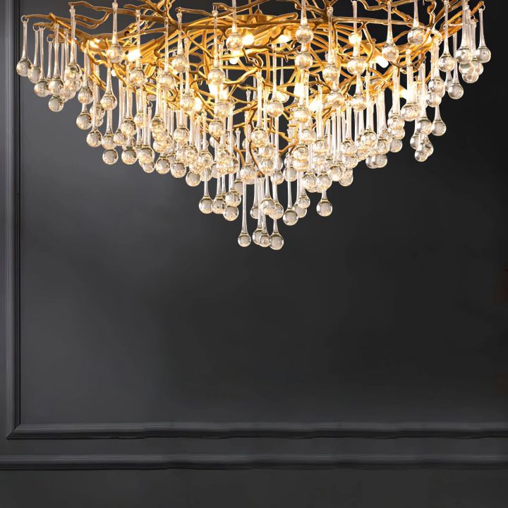 Snita Brass Chandelier