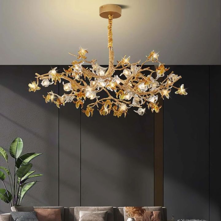 Kosta Brass Branch Chandelier