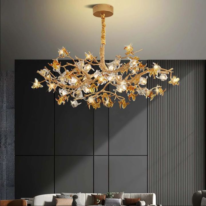 Kosta Brass Branch Chandelier