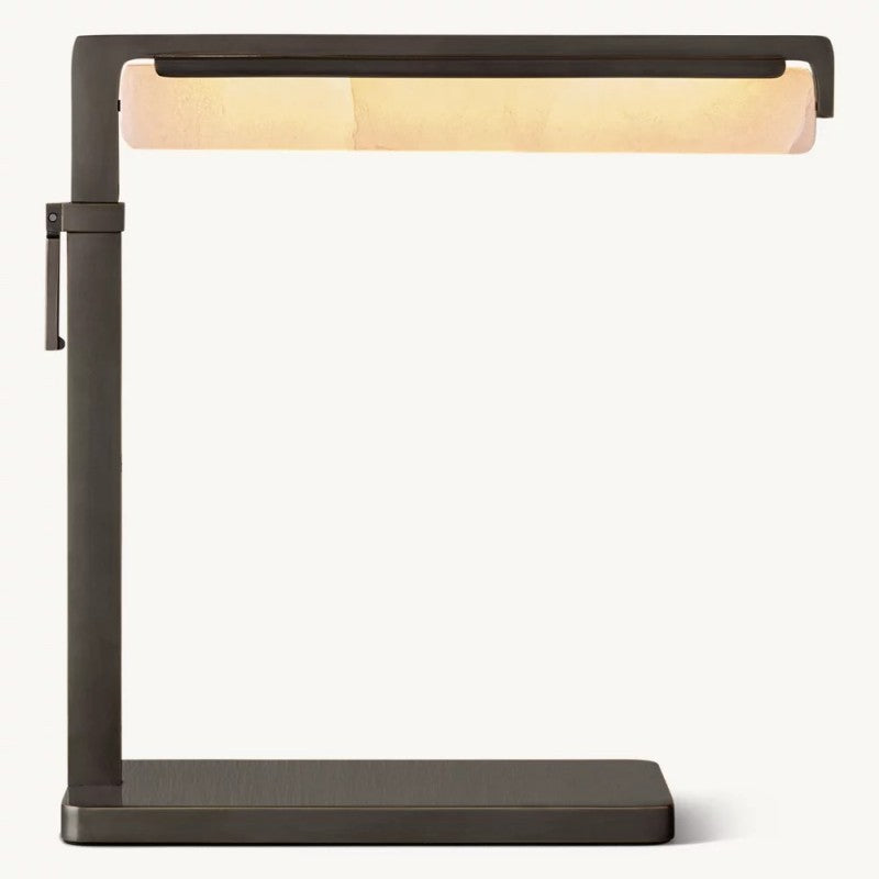 Audon Alabaster Task Table Lamp