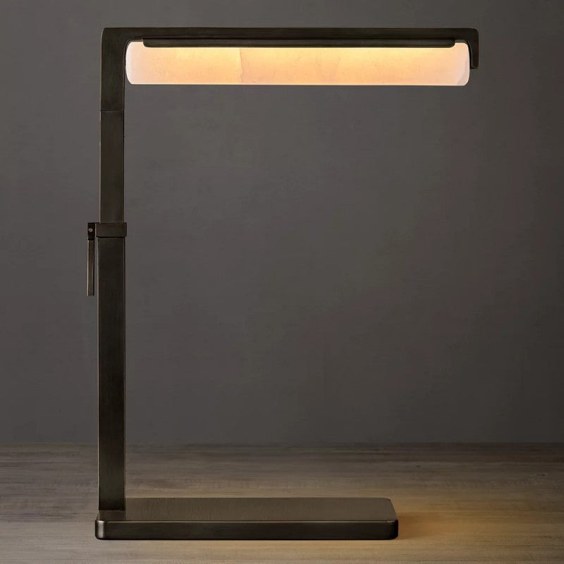 Audon Alabaster Task Table Lamp