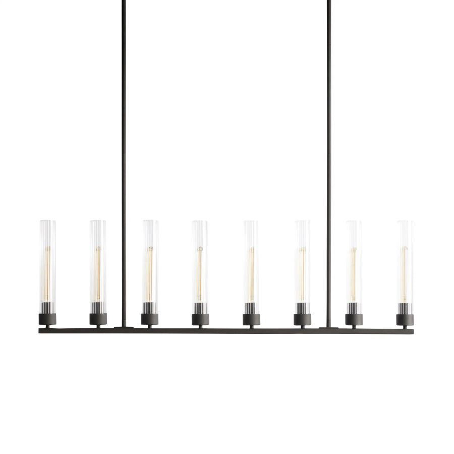Chgakle Glass Linear Chandelier