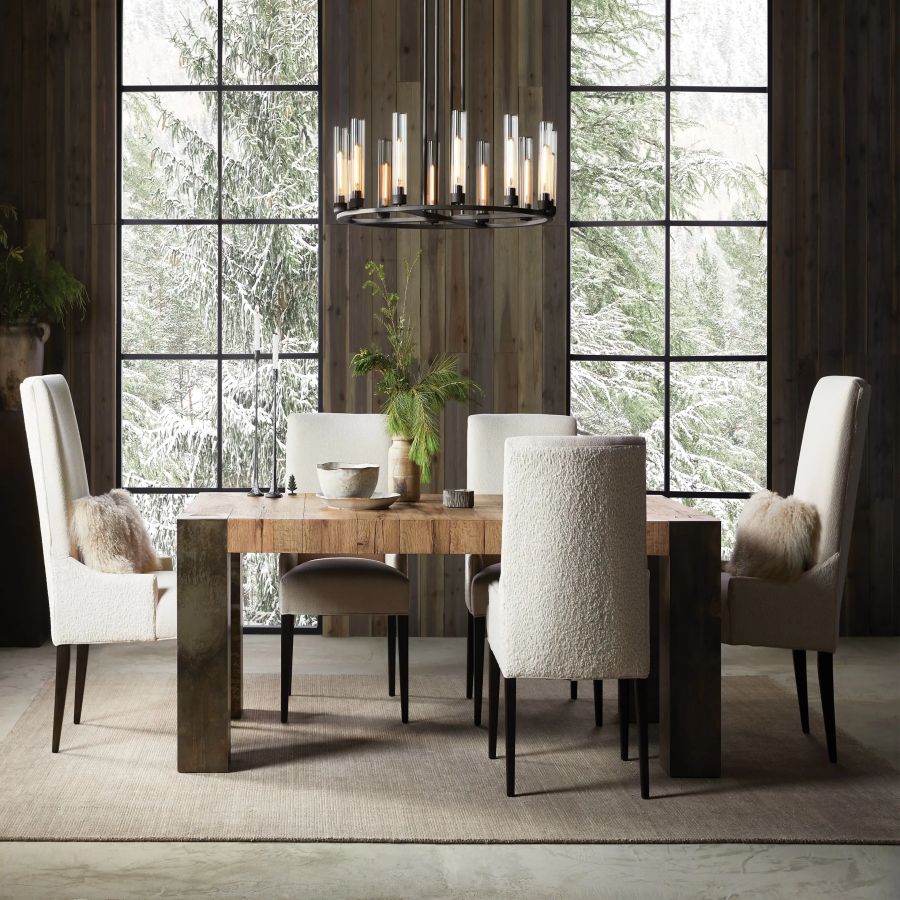 Chgakle Glass Round Chandelier