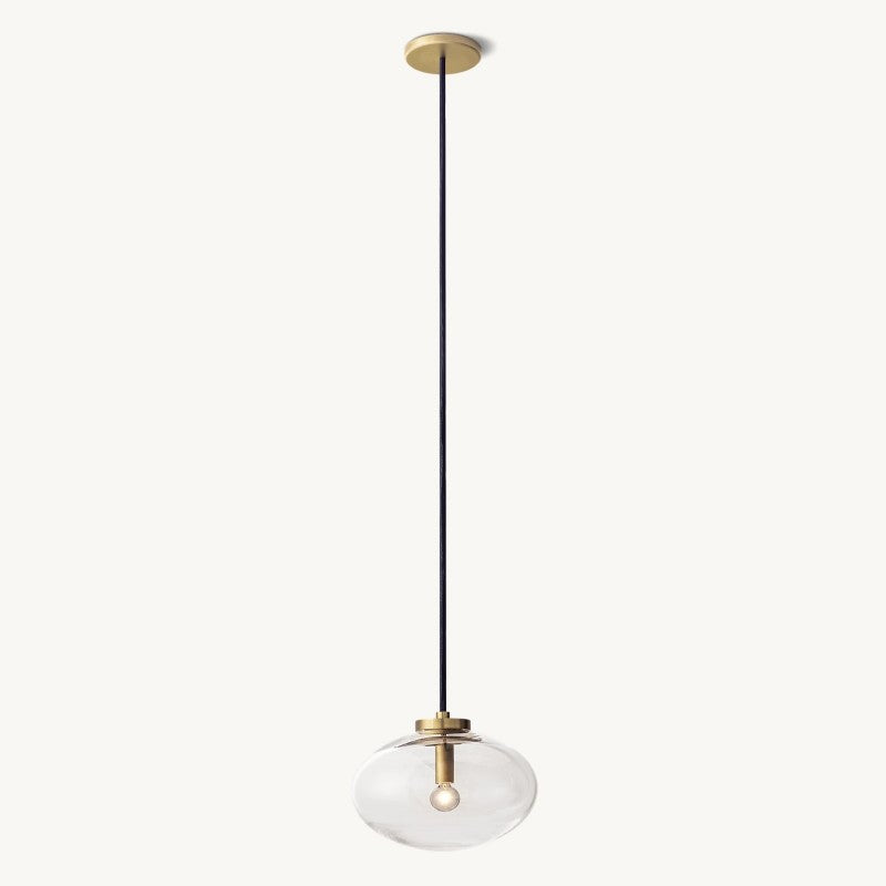 Crebat Clear Glass Pendant