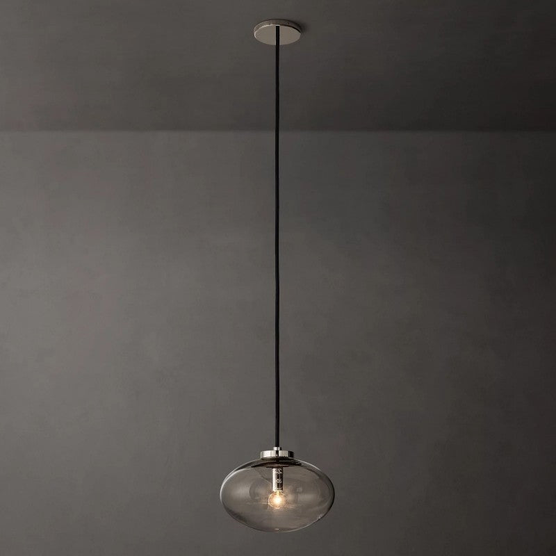 Crebat Clear Glass Pendant