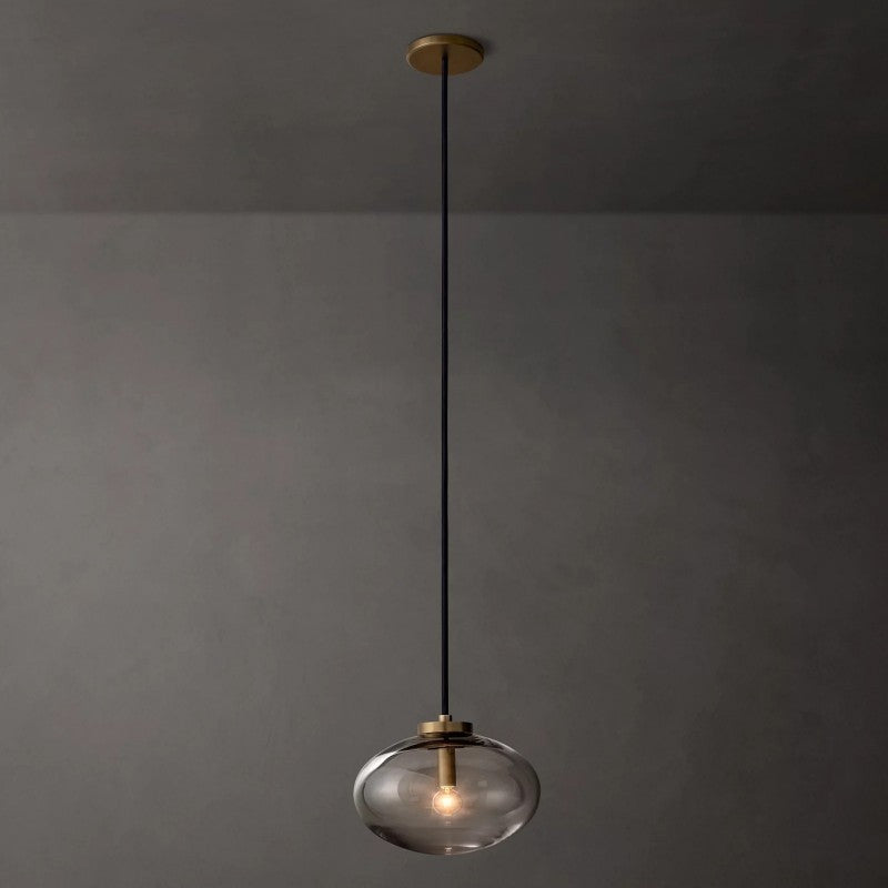 Crebat Clear Glass Pendant