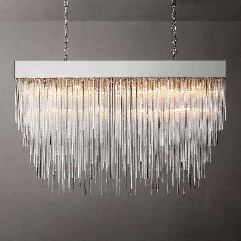 Ckorse Rectangular Chandelier 54"