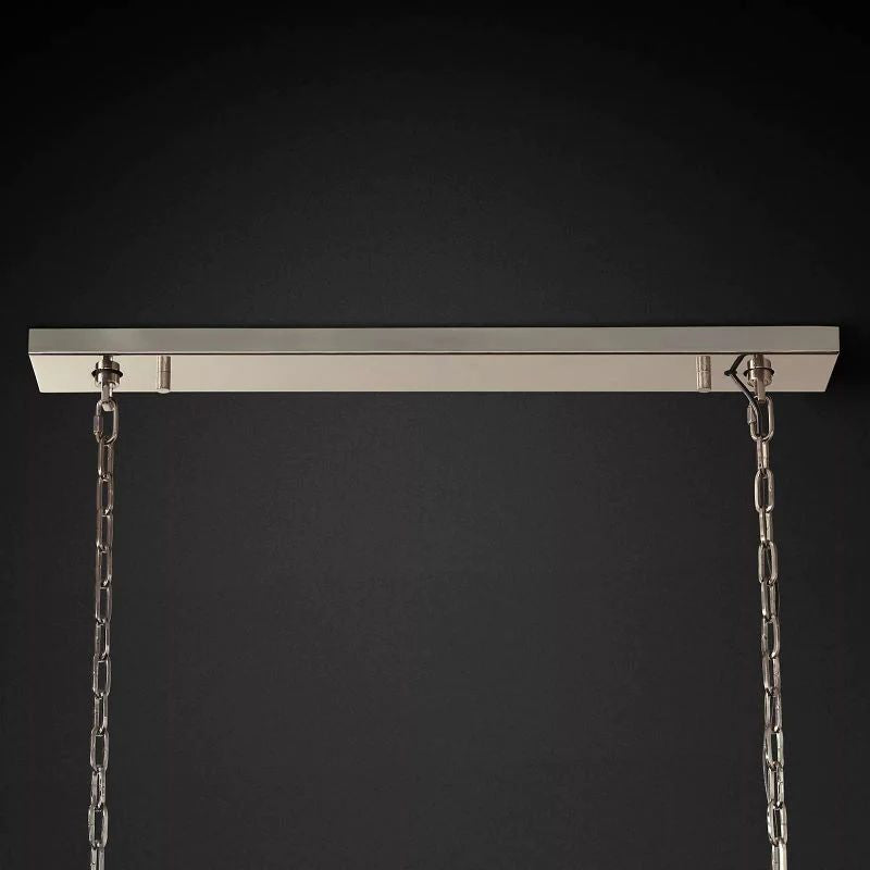 Ckorse Rectangular Chandelier 54"