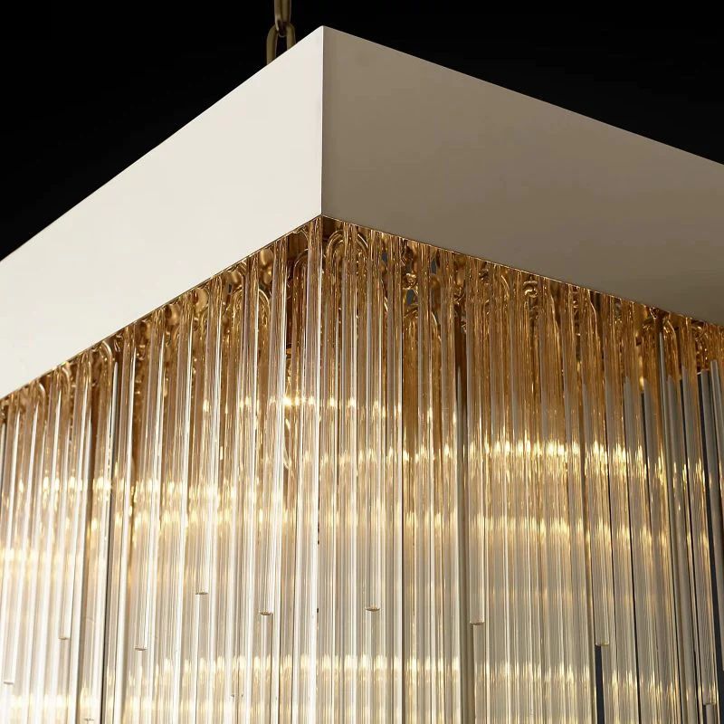 Ckorse Rectangular Chandelier 54"