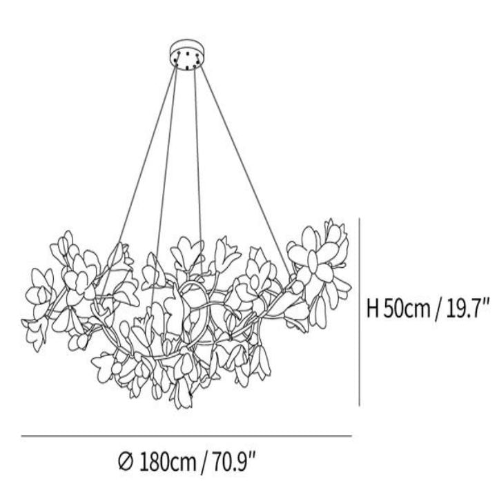 Aircular Blossom Chandelier