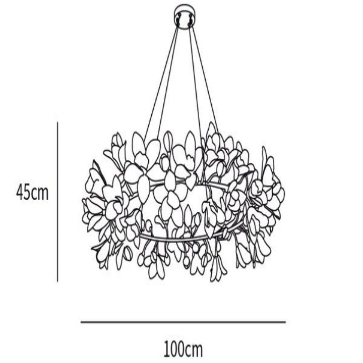 Aircular Blossom Chandelier