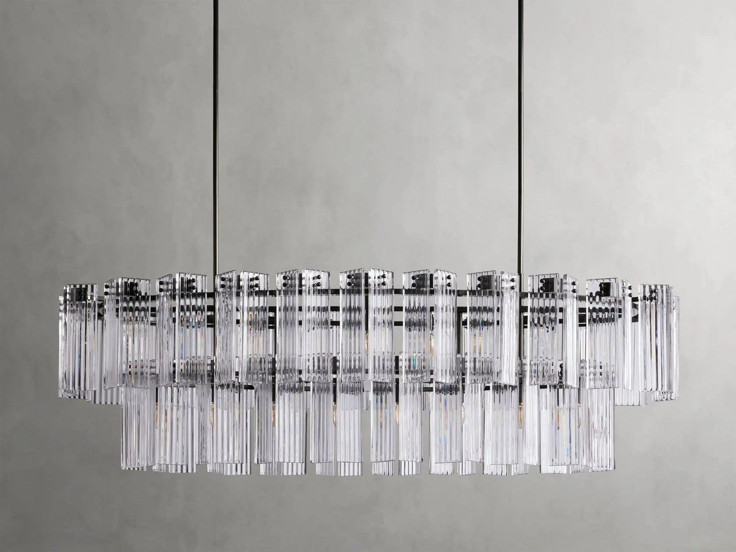 Velsie Oval Chandelier 51''63''72''