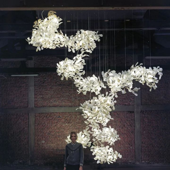 Urban Chic Gingko Combination Chandelier