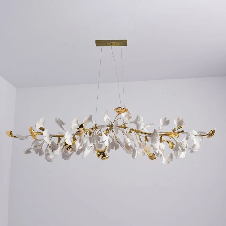 Gingko Ceramic Luxury Chandelier Style C