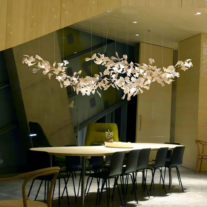 Gingko Ceramic Luxury Chandelier Style F