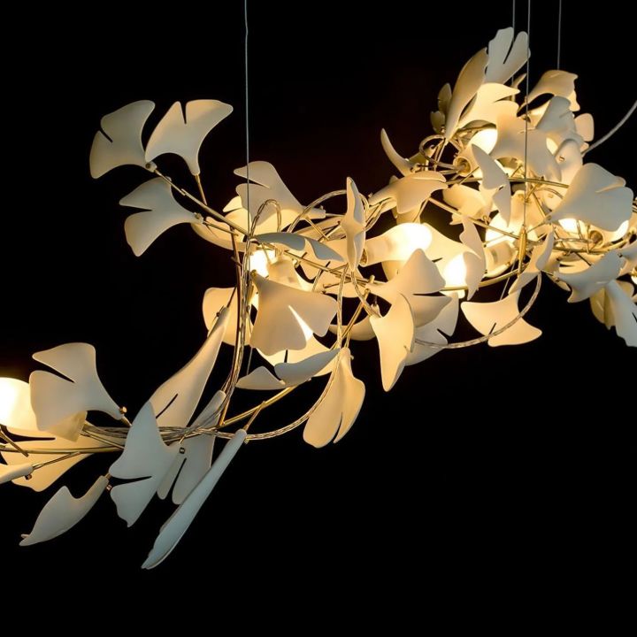 Gingko Ceramic Luxury Chandelier Style H