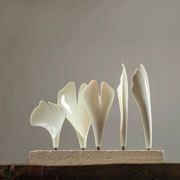 Gingko Ceramic Luxury Chandelier Style H