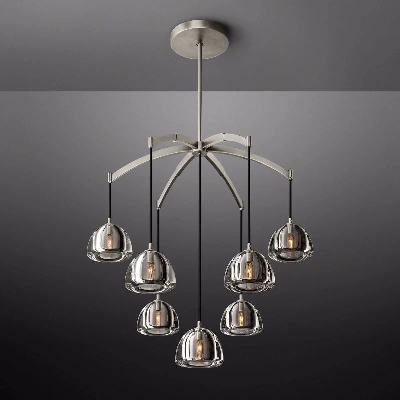 Hemispherical Round Chandelier 36''