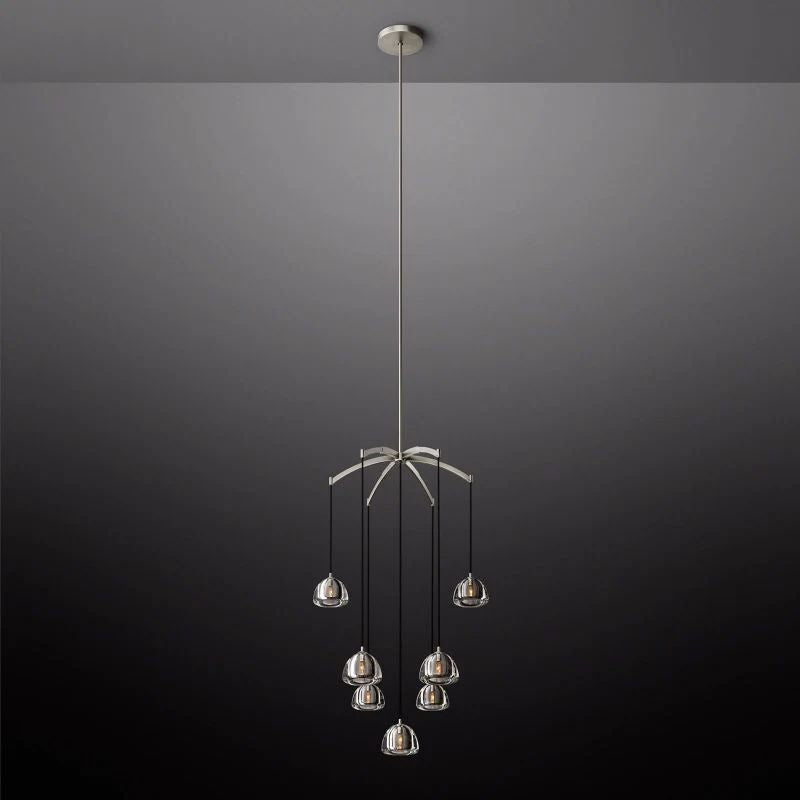 Hemispherical Round Chandelier 36''