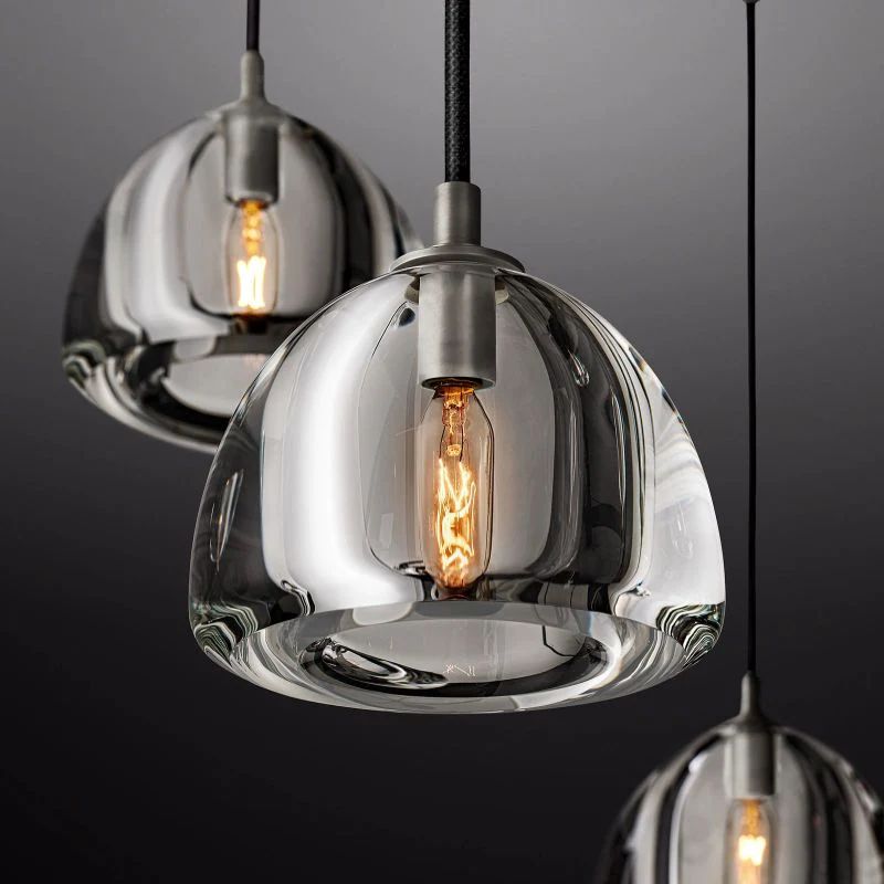 Hemispherical Round Chandelier 36''