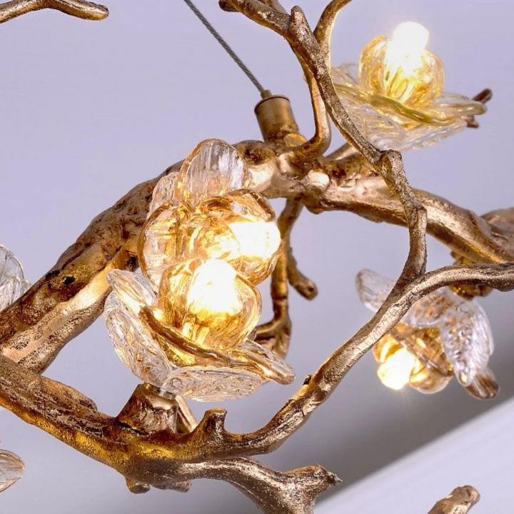 Fuxury Flower Tree Branch Chandelier