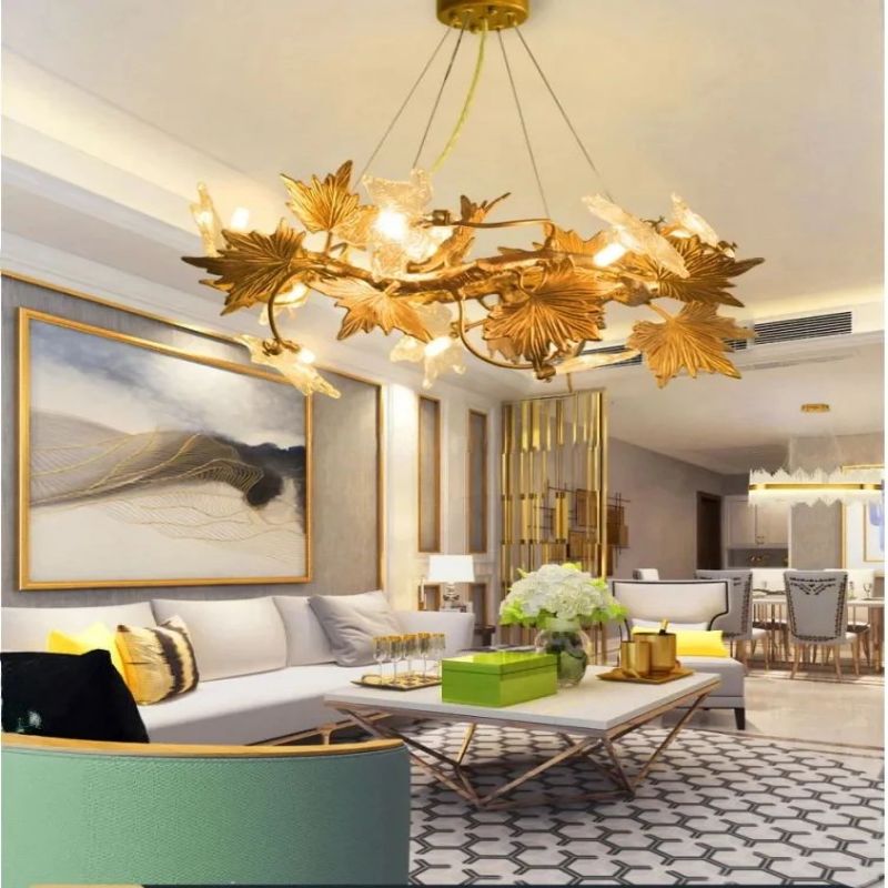 Maple Branch Chandelier