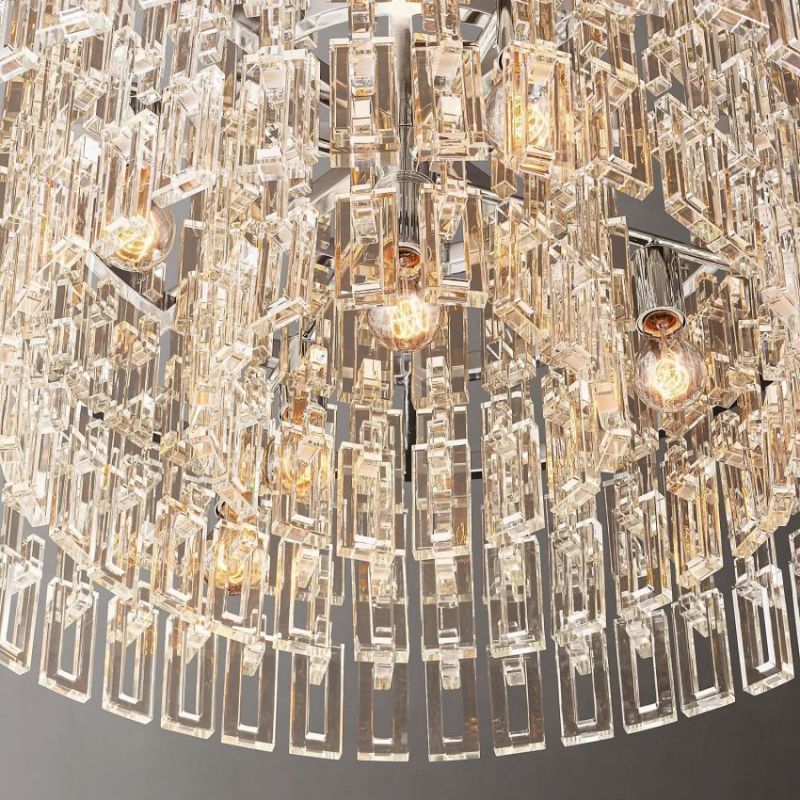 Gostrik Round Chandelier 36"
