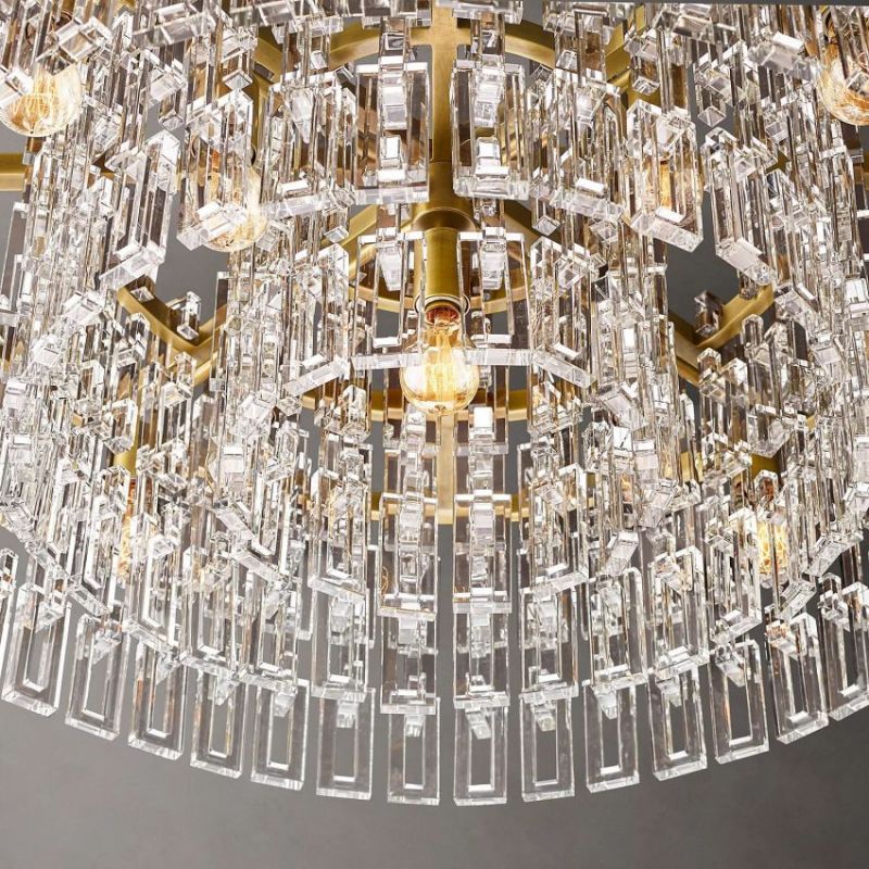 Gostrik Round Chandelier 36"