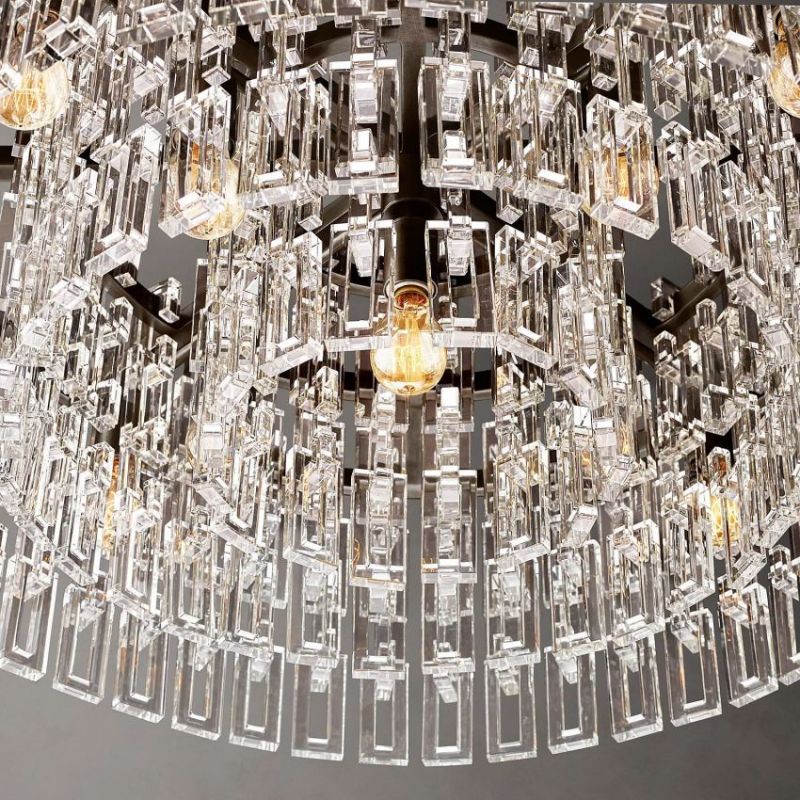 Gostrik Round Chandelier 36"