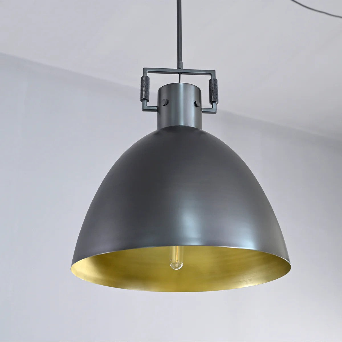 Mirani Brass Cloche Pendant 10″ 14″ 18″