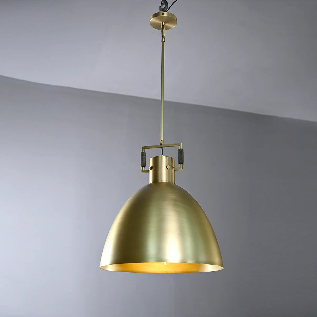 Mirani Brass Cloche Pendant 10″ 14″ 18″