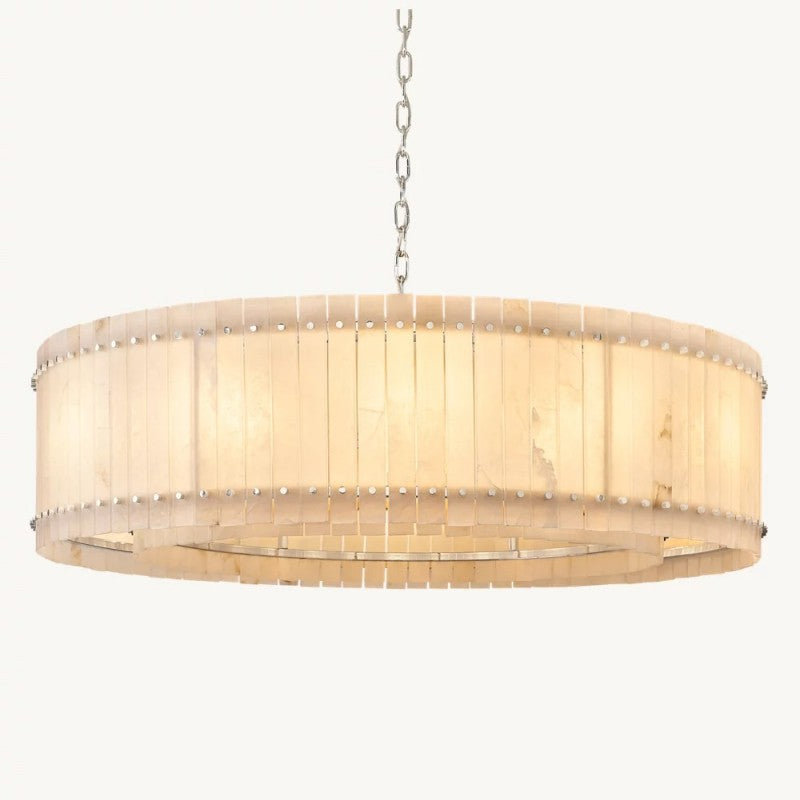 Mearin Alabaster Round Chandelier 60"