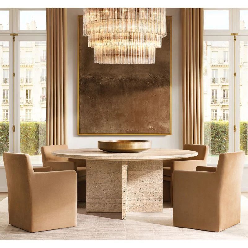 Cielo 3-Tier Round Dining Room Chandelier 36”