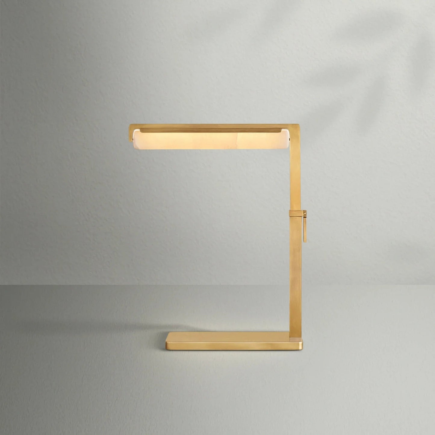 Aedubon Alabaster Task Table Lamp - Lightings Menu