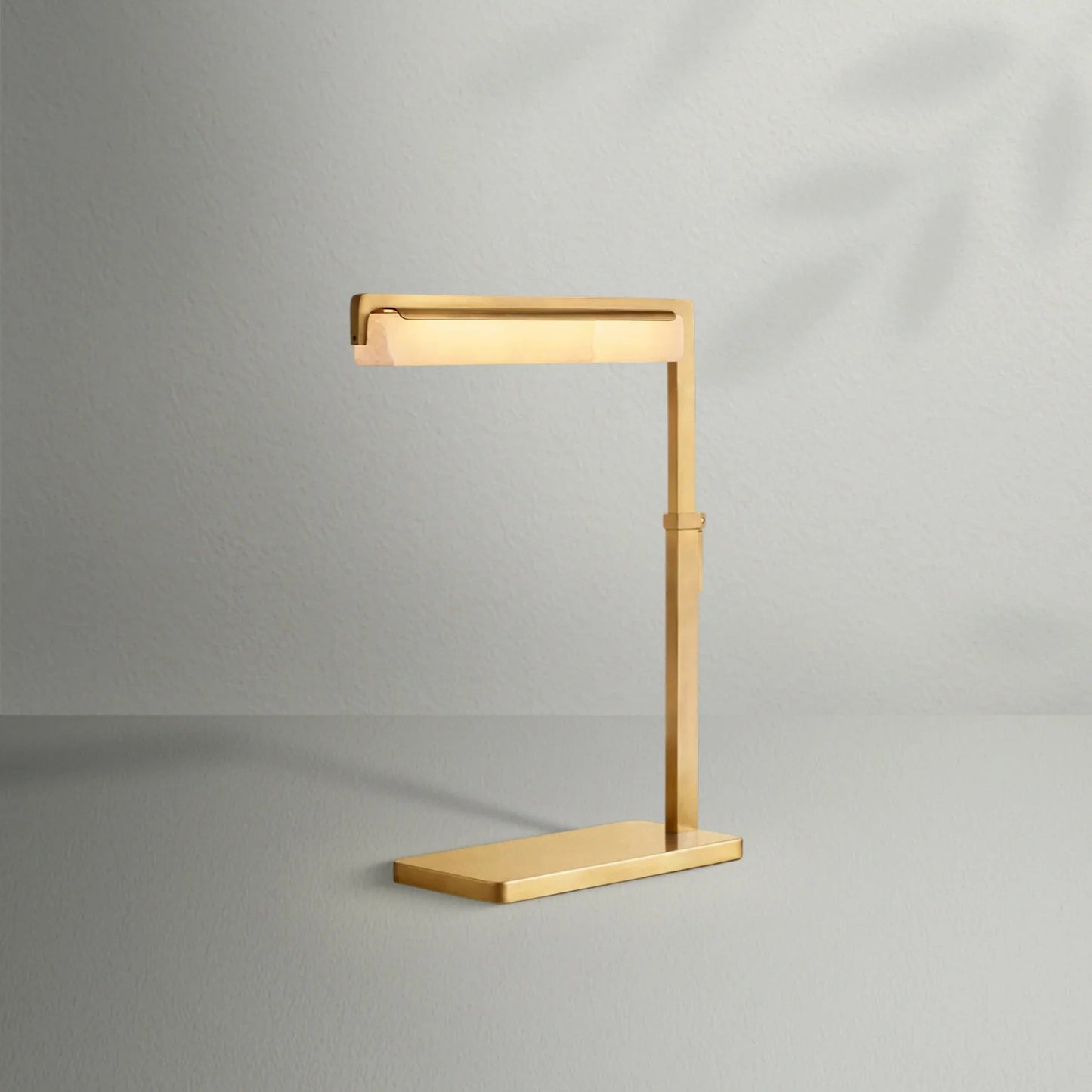 Aedubon Alabaster Task Table Lamp - Lightings Menu