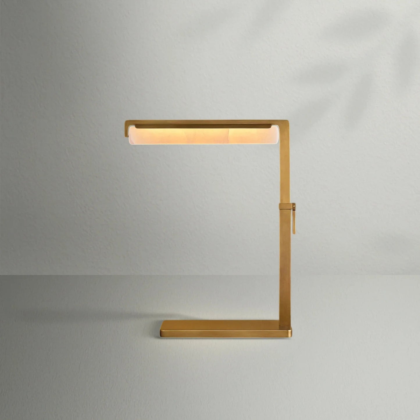Aedubon Alabaster Task Table Lamp - Lightings Menu