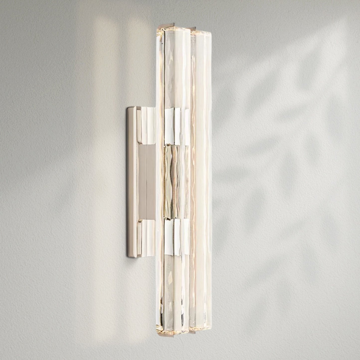 Aedubon Crystal Double Sconce - Lightings Menu