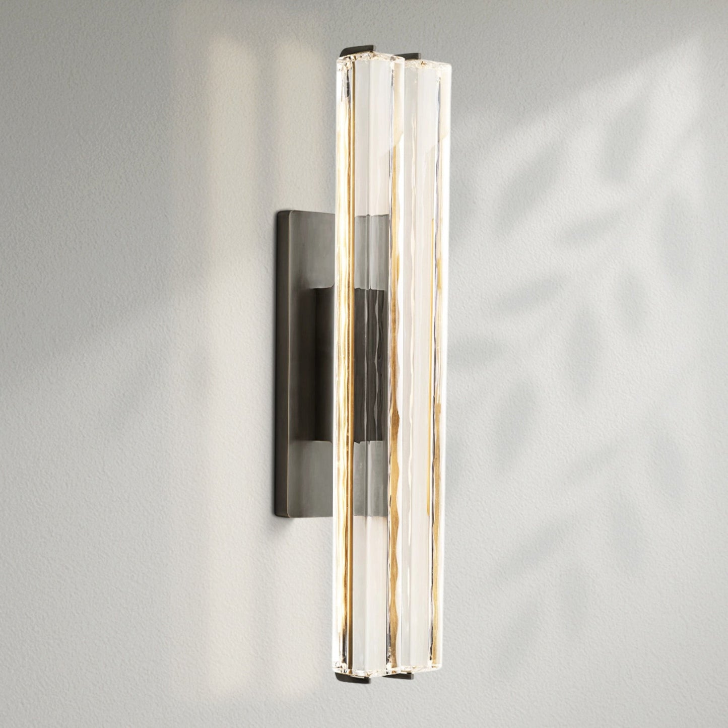 Aedubon Crystal Double Sconce - Lightings Menu